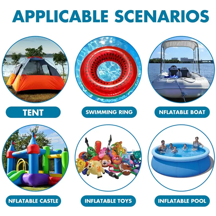 Patchs de réparation de piscine auto-adhésifs