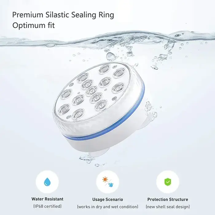 Lumières submersibles IP68 mis à jour