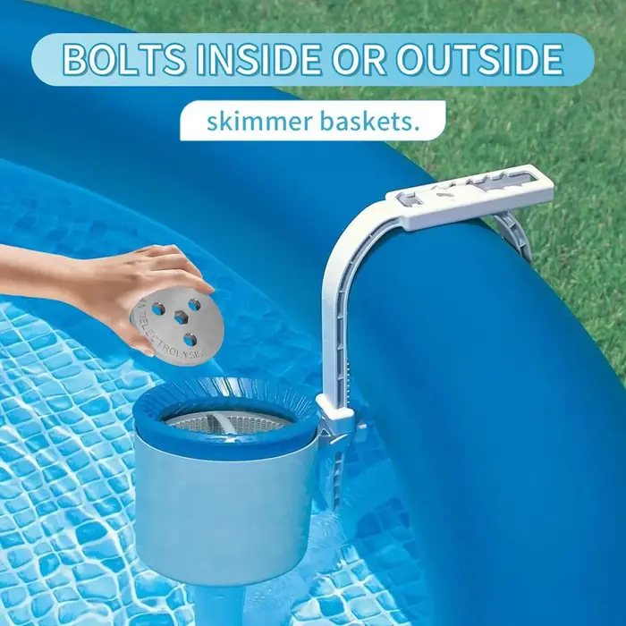 Écumoire de piscine poids Anode de Zinc panier de filtre
