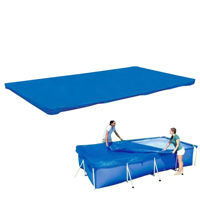 Couverture de piscine solaire rectangulaire 400x211cm