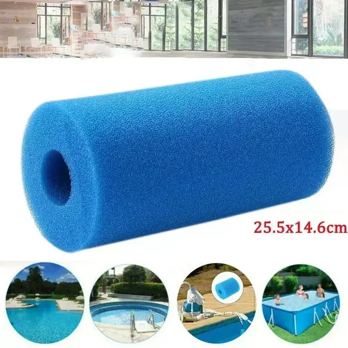 Filtre de piscine pour Intex Type B, filtre de piscine réutilisable et lavable, cartouche en mousse,