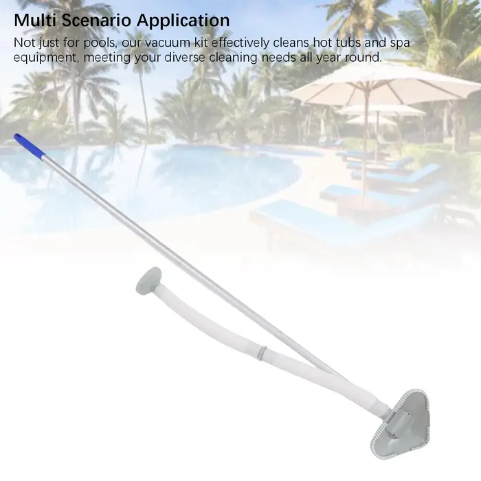 Ensemble de nettoyage de piscine portable