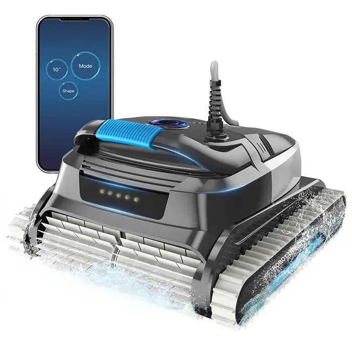 Robot nettoyeur de piscine électrique WY450, câble flottant de 18m pour carreaux de ciment mosaïque,