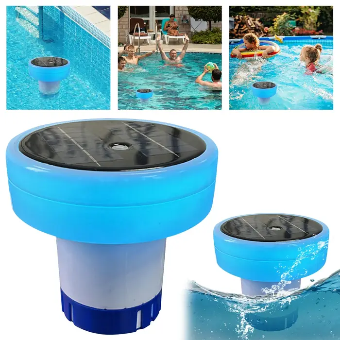 Ioniseur Solaire Lumineux pour Piscine