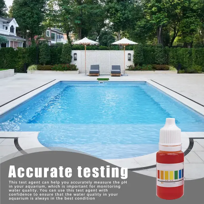 Agent indicateur de pH en gouttes 10 ml pour la détection de la qualité de l'eau d'aquarium