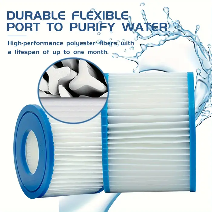 Cartouche filtrante de Type VI pour filtre de piscine de remplacement Bestway