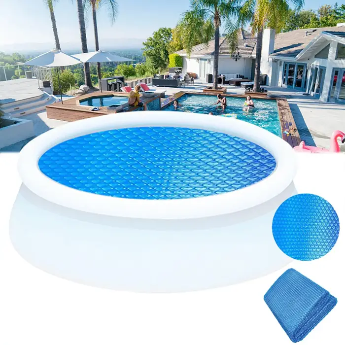 Couverture solaire pour piscine au sol