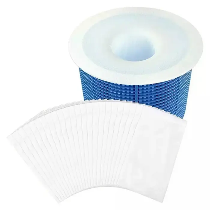 Filtre de chaussettes d'écumoire de piscine-30 pièces chaussettes de piscine Kit de chaussettes de f