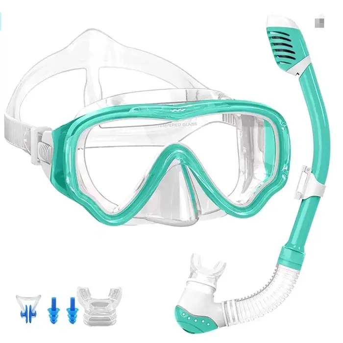 Masque de plongée pour enfants, masque de plongée intégral HD pour enfants, ensemble de masques de p