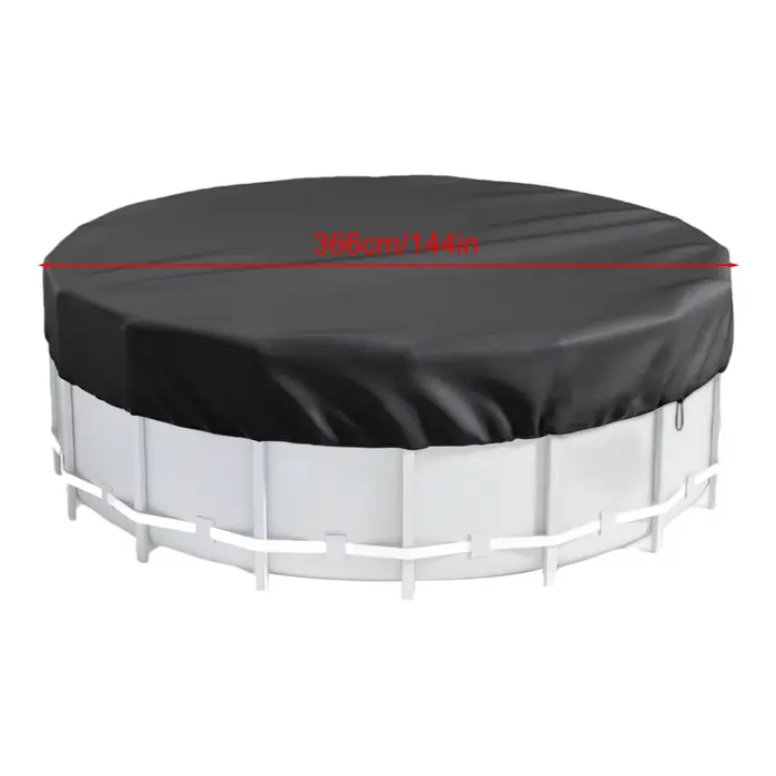 8/10/12FT couvertures de piscine rondes pour piscines hors sol couverture de jacuzzi