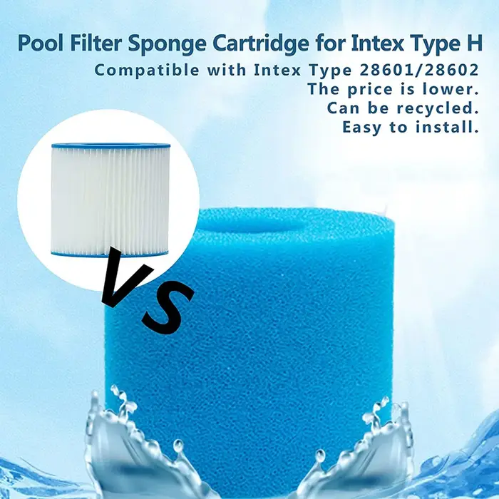 Cartouche filtrante de piscine pour Type H