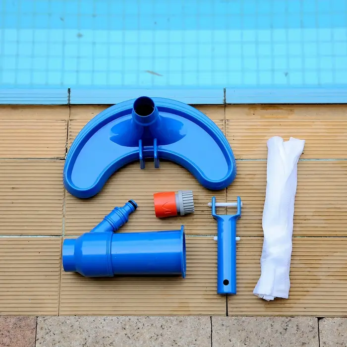 Outil professionnel d'aspirateur de piscine, ensemble de nettoyeur de piscine, brosse de nettoyage p