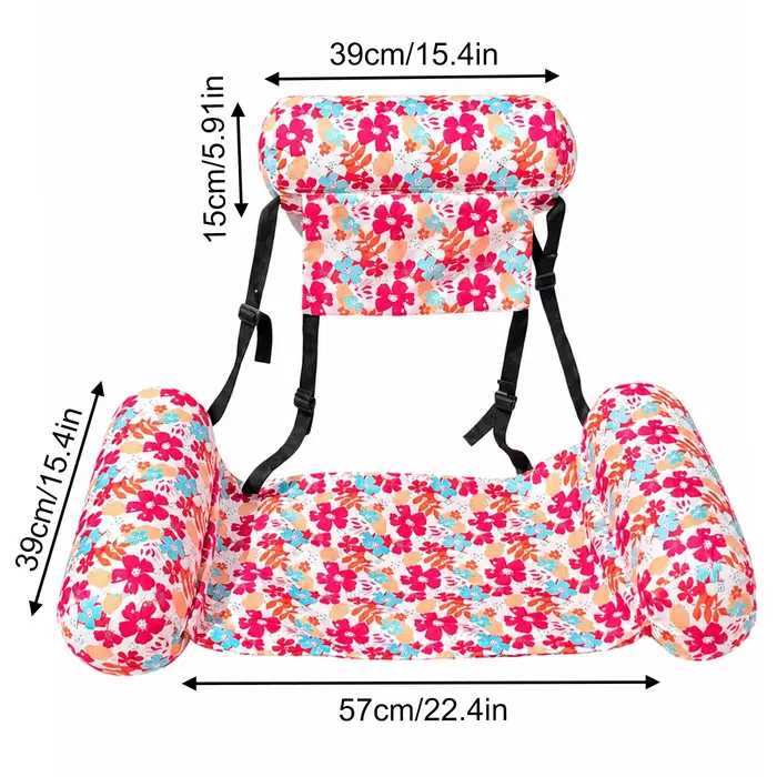 1 flotteur gonflable pour piscine adulte, chaises longues flottantes, bouées gonflables robustes pou