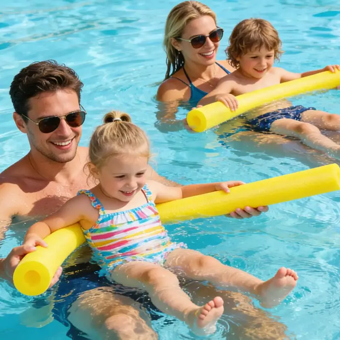 Nouveau bâton flottant multicolore en mousse pour piscine