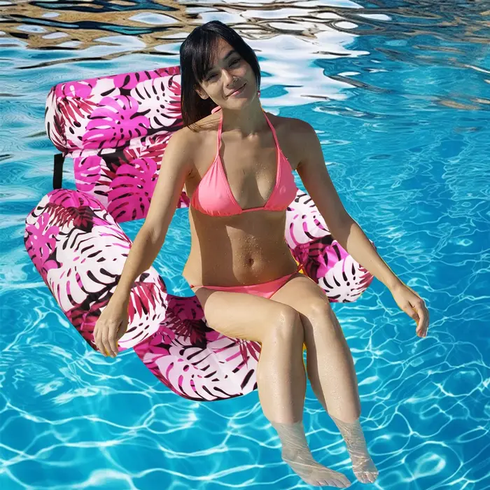 Fauteuils flottants gonflables pour piscine
