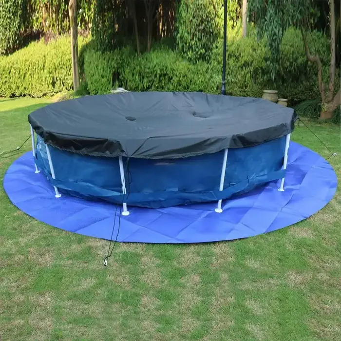 Tapis de revêtement rond pour piscine