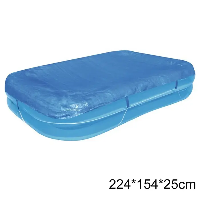Couverture étanche solide pour piscines fabriquée avec une bâche PE fiable assure la longévité et un