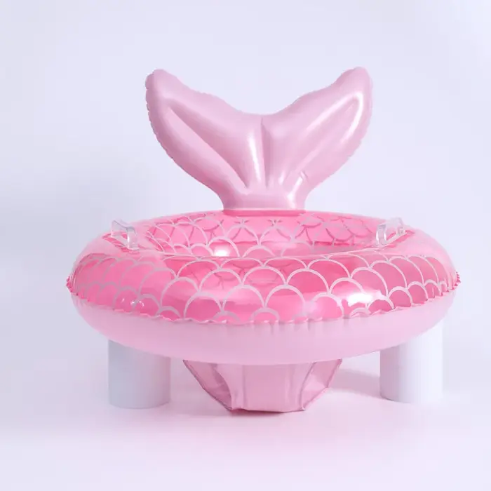 1 pièces anneau de bain sirène flotteur de piscine gonflable Tube de natation