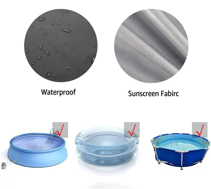 Couverture de piscine hors sol