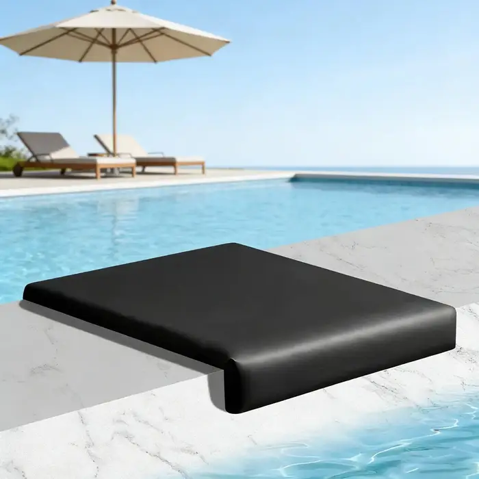 Tapis de siège antidérapant et imperméable pour bord de piscine