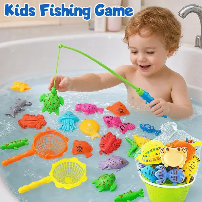 Ensemble de pêche magnétique gonflable pour piscine