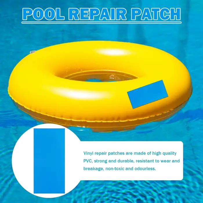 Kit de réparation de piscine multifonctionnel en PVC