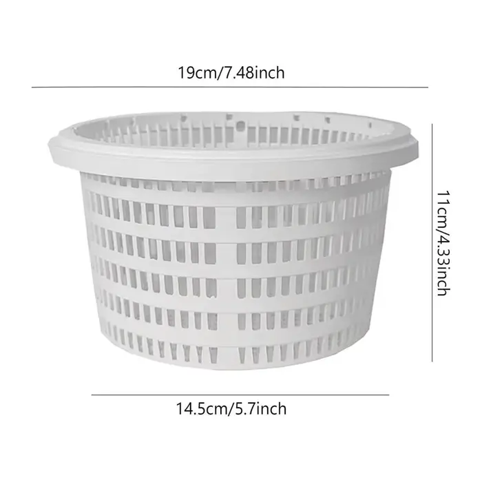 Panier de skimmer de piscine, panier de remplacement pour skimmer de piscine, pour éliminer feuilles