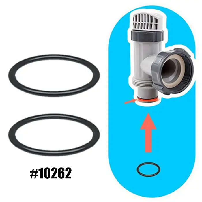Rondelle en caoutchouc pour Intex, joint torique de piscine, joint de remplacement, accessoires de p