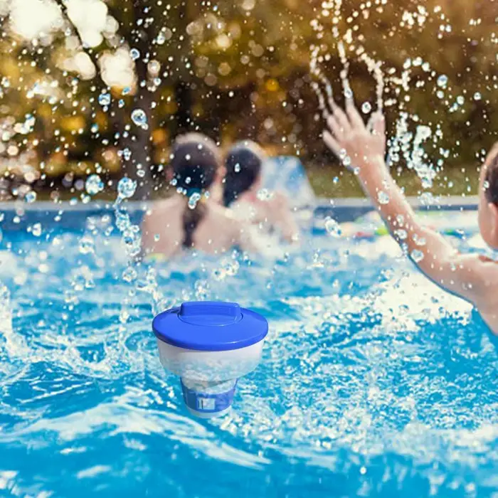 Distributeur flottant de tablettes de piscine