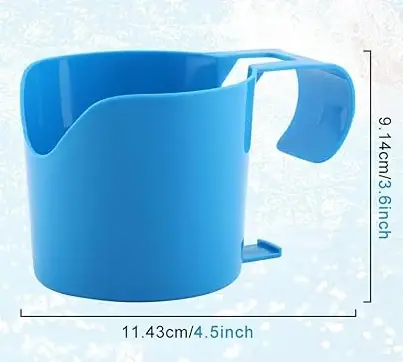 Panier de rangement au bord de la piscine avec porte-gobelets pour boissons, accessoires de piscine 