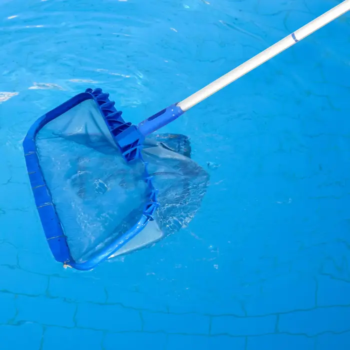 1 ensemble de pênes télescopiques réglables légers en PP renforcé pour épuisette de piscine