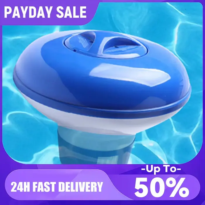 Distributeur de chlore flottant pour piscine, pompe d'application automatique de désinfection