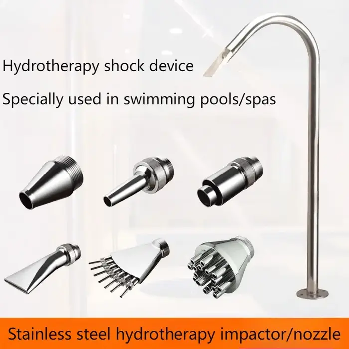 Nouvelle tendance piscine SPA Massage douche acier inoxydable 304 pôle
