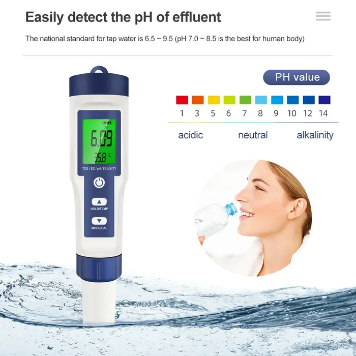 Testeur de qualité de l'eau professionnel