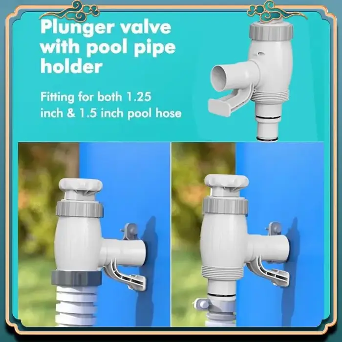 Dernier adaptateur de tuyau de piscine