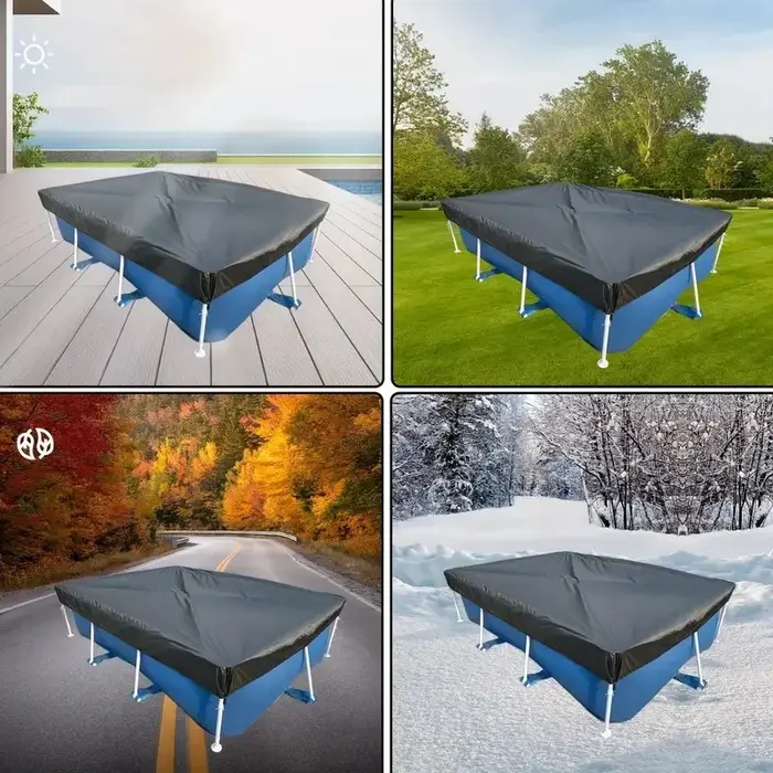 Couverture de piscine extérieure