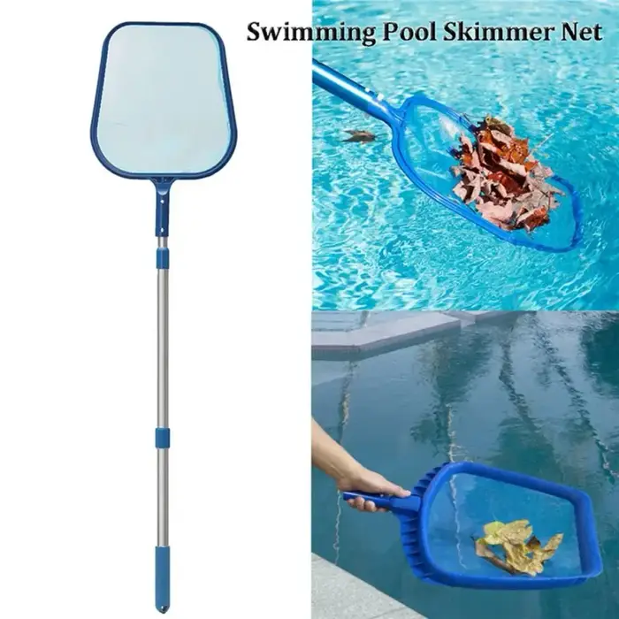 Épuisette professionnelle à sac profond pour piscine