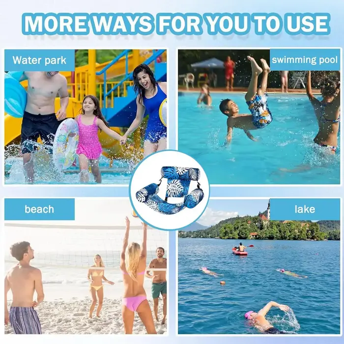Nouveau matelas gonflable flottant pour piscine, hamac aquatique, lit de plage, chaise de natation pliable pour sports nautiques