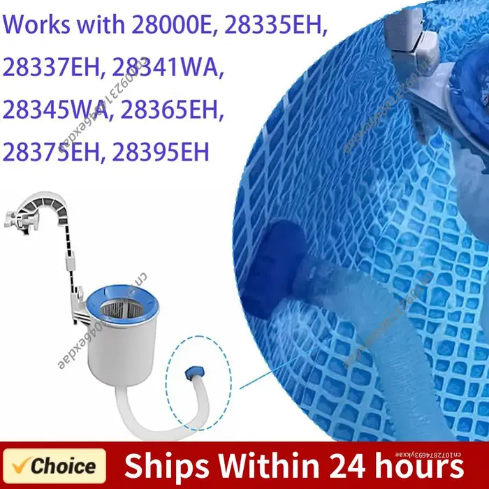 Connecteur de piscine avec tuyau