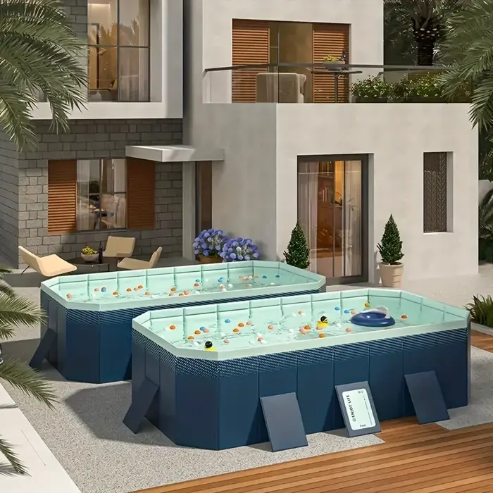 Piscine familiale gonflable 1 pièce/2 pièces