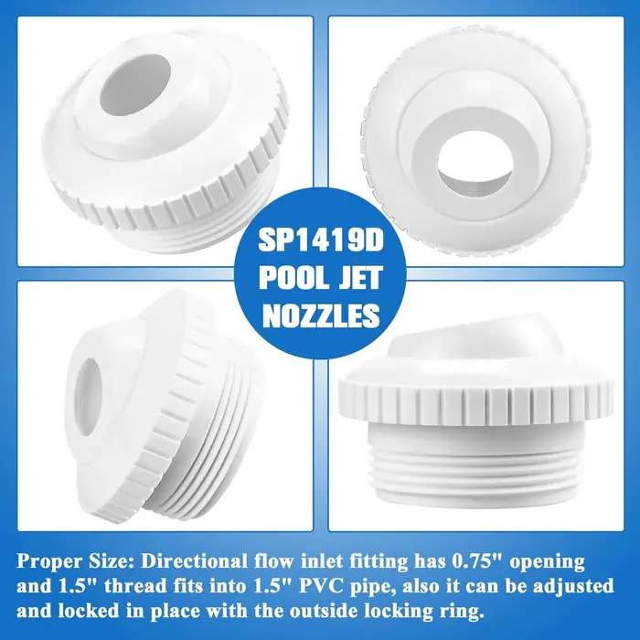 5 pièces/ensemble pour Hayward SP1419D piscine Spa débit directionnel Jet de retour hydrostream