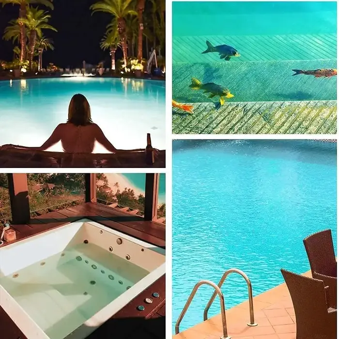 Distributeur flottant de chlore et de brome pour piscine