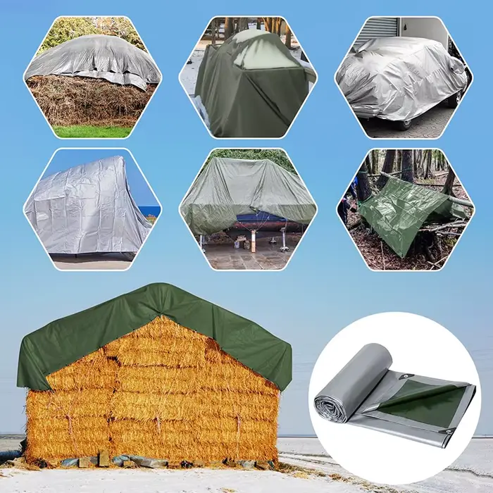 Bâche imperméable 2m * 2 2*3 3*3 3 × 4m
