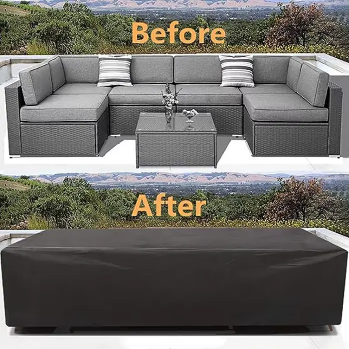Housse de protection pour meubles de jardin