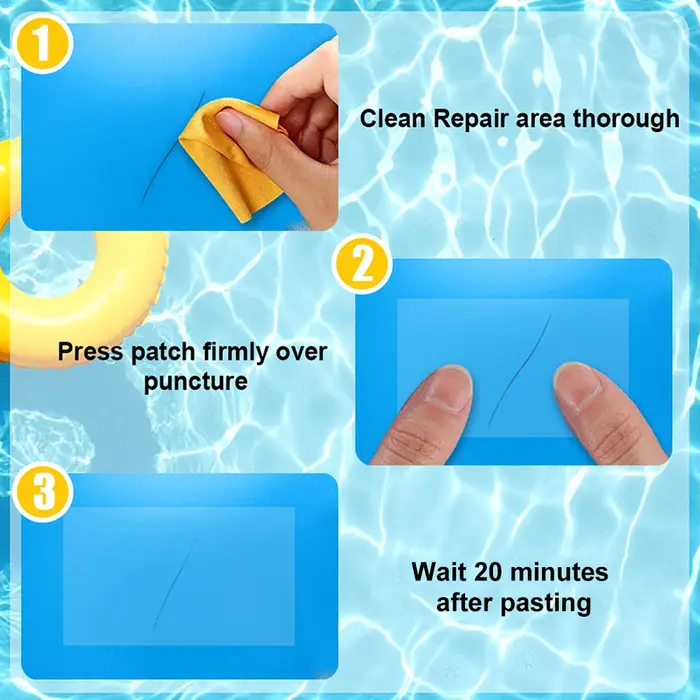 Patch de réparation de piscine