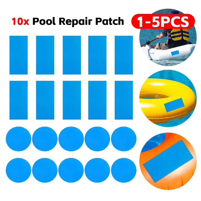 Kit de réparation de piscine multifonctionnel en PVC