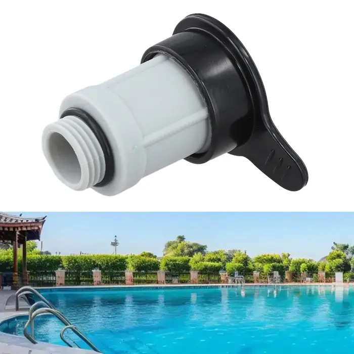 Kit de réparation de valve à jet d'air et de couvercle pour entrée de piscine Intex, couvercle de va