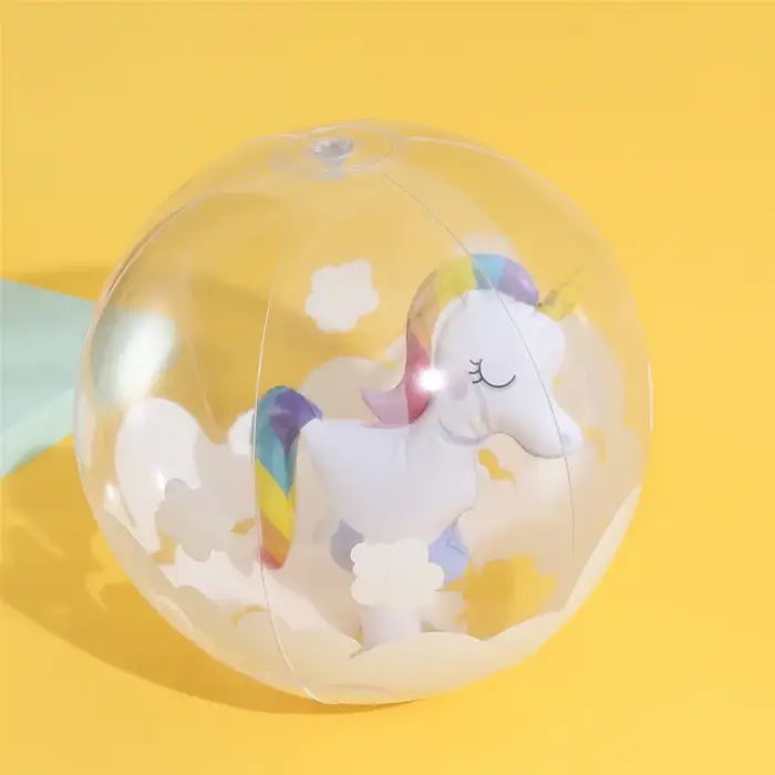 Rooxin licorne piscine fête gonflable ballon de plage piscine flotteur anneau de natation été jeu d'