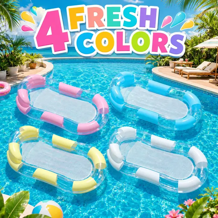 Transat gonflable pour piscine