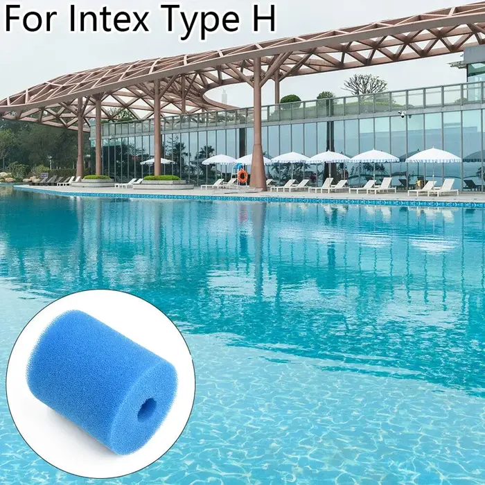 Éponge filtrante de piscine pour Intex Type H